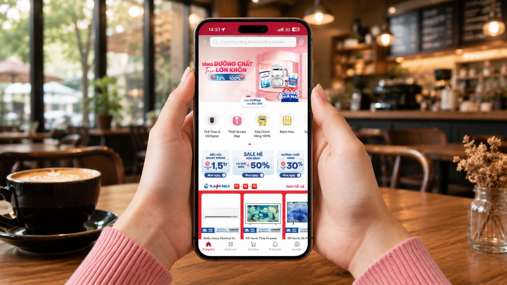 An tâm mua sắm với 100% sản phẩm chính hãng được phân phối trên VnShop.